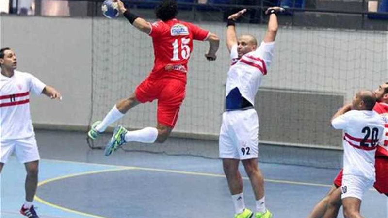 يد الأهلي تواجه الزمالك