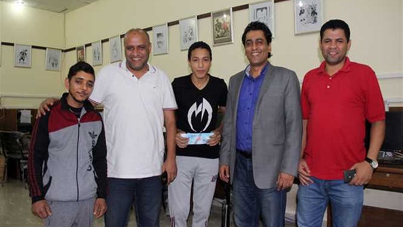 الفائز الأول في مسابقة