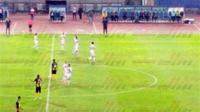 محمود علاء يسجل الهدف الأول للزمالك