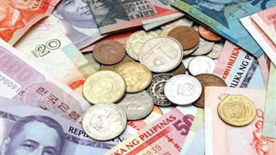 استقرار العملات الأجنبية والعربية أمام الجنيه.. والدولار يسجل 17.6‎