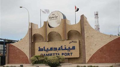 ميناء دمياط يستقبل 6 سفن بضائع