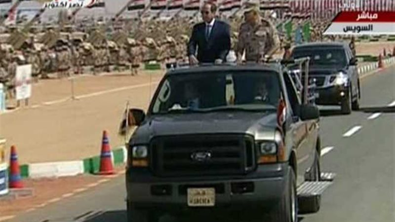 تفاصيل تفقد السيسي