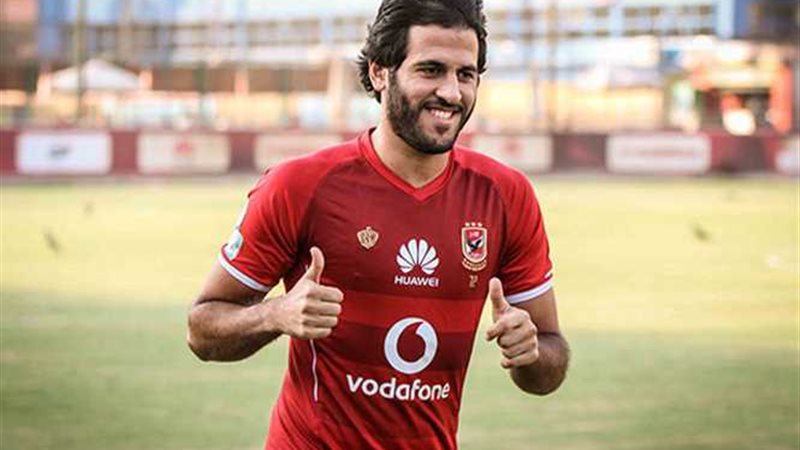 مروان محسن يجري تدريبات