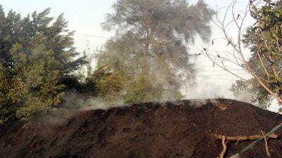 بالصور.. أصحاب مكامير الفحم بطوخ يتحدون المحافظ