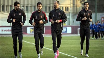 مران قوي لحراس الأهلي قبل مواجهة الوداد