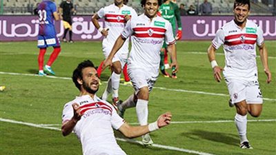 الزمالك يسحق بتروجت بثلاثية