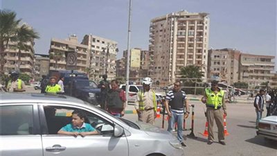 ضبط 1911 مخالفة مرورية وتنفيذ 8522 حكمًا في حملة بالمنيا