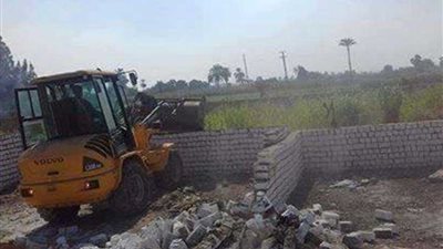 رفع وإزالة 3244 إشغال طريق في حملة مكبرة