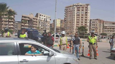 البحيرة .. تحرير 2170 مخالفة مرورية وضبط 900 متهم هارب