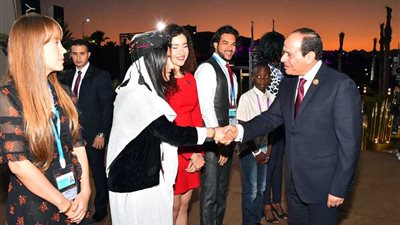 بالصور.. السيسي يفتتح منتدى شباب العالم بمشاركة رؤساء وحكومات وكبار مسئولي دول العالم