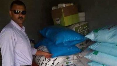 ضبط 600 طن أسمدة زراعية مدعمة قبل بيعها بالسوق السوداء بالبحيرة‎