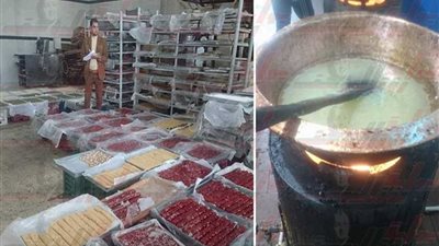 بالصور.. إعدام 300 كيلو من 