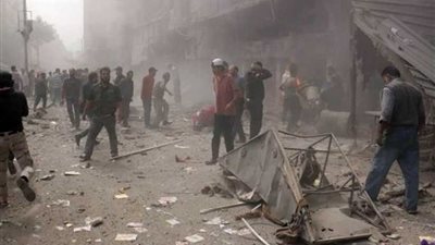 قصف أحياء سكنية بدمشق وسقوط قتلى وجرحى