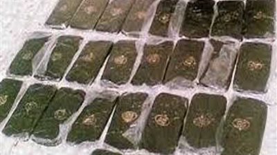 ضبط عاطلين بحوزتهما 56 قطعة لمخدر الحشيش