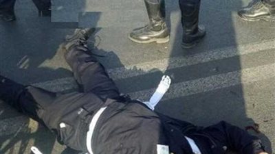 إصابة شرطي إثر سقوطه من أعلى برج كمين البرشا بملوي