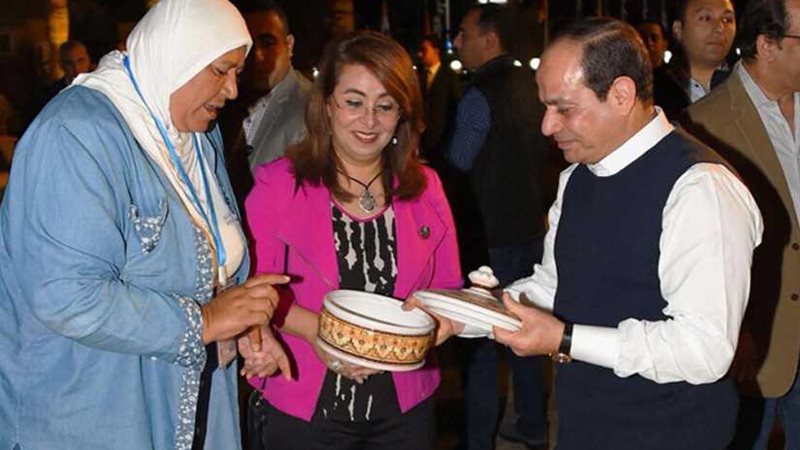 بالصور.. الرئيس يبدي