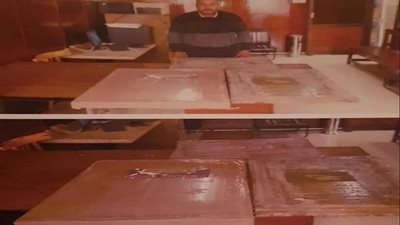 ضبط صاحب ورشة يقلد العلامات التجارية في دار السلام