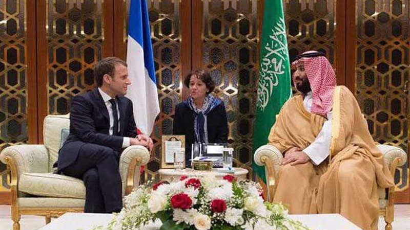 ماكرون يبحث مع ولي