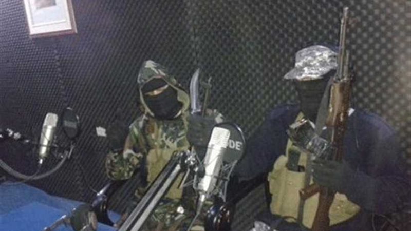 اختراق محطة إذاعية