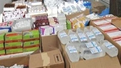 حملة تموينية على شركات المستلزمات الطبية بالمنيا