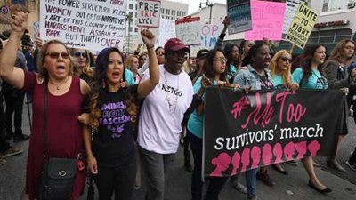 مسيرة في هوليوود ضد التحرش الجنسي