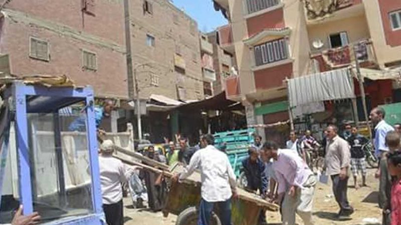 تحرير 90 محضر إشغال