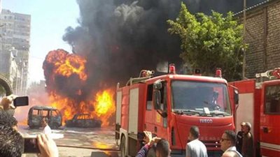 السيطرة على حريق نشب بمكتب الشؤون المالية بوزارة الزراعة