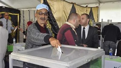 بالصور ..إقبال كبير من الجمعية العمومية في إنتخابات المصري