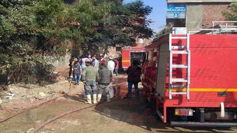 السيطرة على حريق