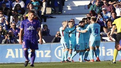 برشلونة يواصل انتصاراته ويهزم ليجانيس بثلاثية نظيفة