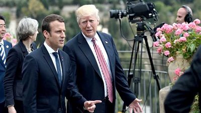 ترامب وماكرون متفقان على 