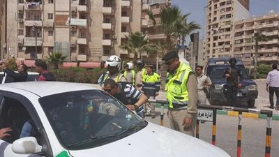 تحرير 1850 مخالفة مرورية وضبط 1633 متهمًا هاربًا