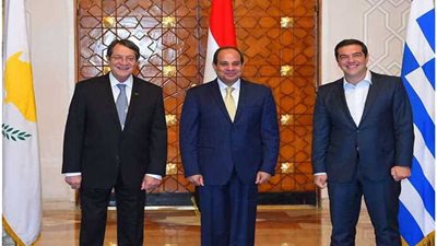 غدًا.. الرئيس في قبرص ويشارك في قمة ثلاثية مع رؤساء قبرص واليونان