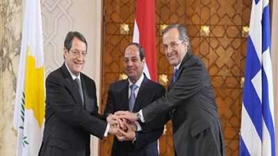 السيسي يصل نيقوسيا للمشاركة بالقمة الثلاثية بين مصر وقبرص واليونان‎