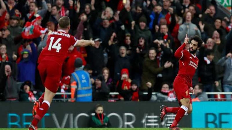 «صلاح» يسجل هدفين