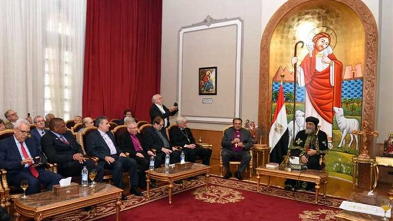 البابا تواضروس يستقبل