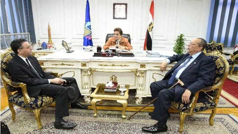 بالصور.. محافظ البحيرة