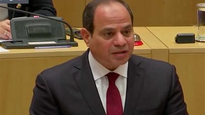 السيسي أمام البرلمان القبرصي: مصر وطن ثان للمواطنين القبارصة.. وندعم جهود توحيد الجزيرة