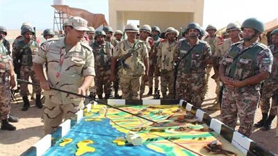 استمرار فعاليات التدريب المشترك المصري- الأردني 