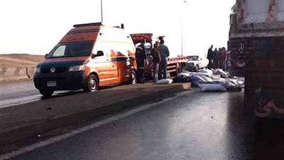 حوادث على الطريق الدائري والمريوطية بسبب الأمطار