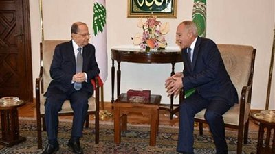 عون لـ«أبو الغيط»: حكومة لبنان ليست شريكة في أعمال إرهابية