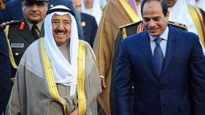 السيسي يطمئن هاتفيا على صحة أمير الكويت