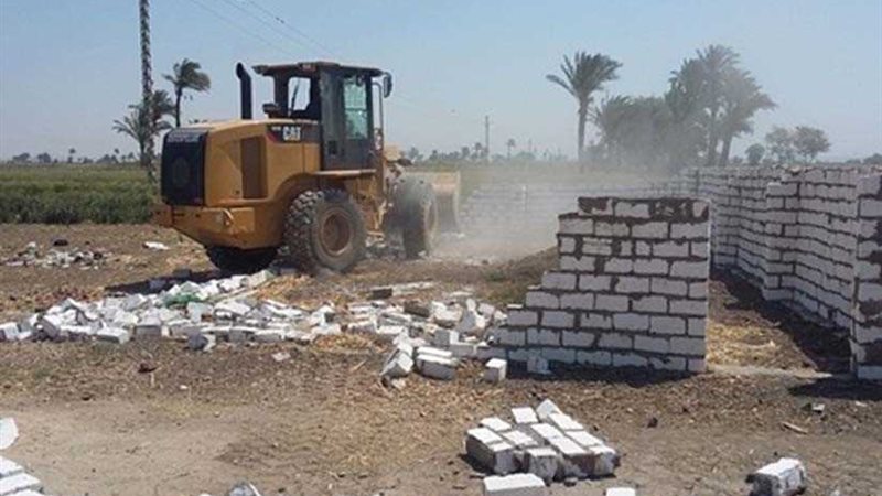 إزالة 438 حالة تعدٍ