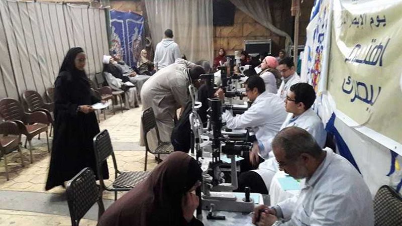 500 كشف يومي لقافلة