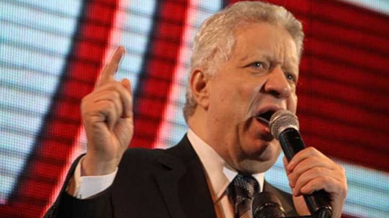 مرتضى ينفعل على مندوب