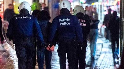 توقيف العشرات بعد أعمال عنف في بروكسل
