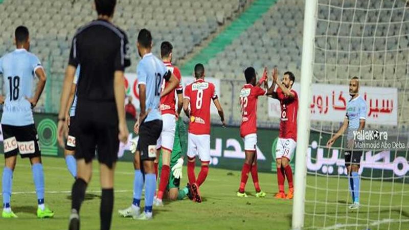 الأهلي يفوز على الداخلية