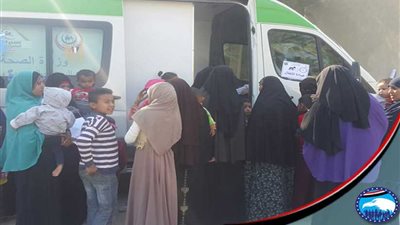 مستقبل وطن الفيوم يُنظم قافلة طبية لأهالي قرية منشأة طنطاوي والريان