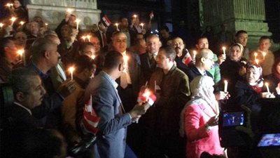 انتهاء وقفة الصحفيين تحت شعار 