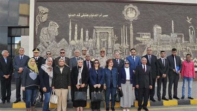 زيارة وفد من أعضاء مجلس النواب لشركة 